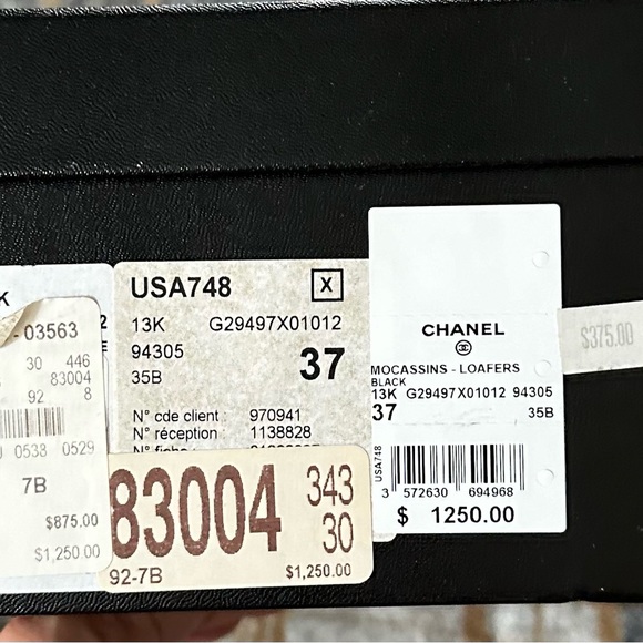 Chanel Black Patient Shoe - Picture 9 of 10